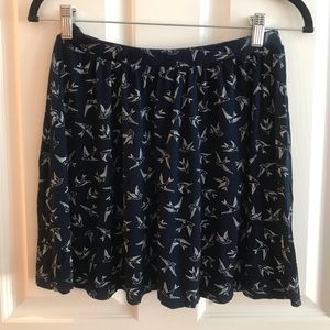 Navy sparrow skirt